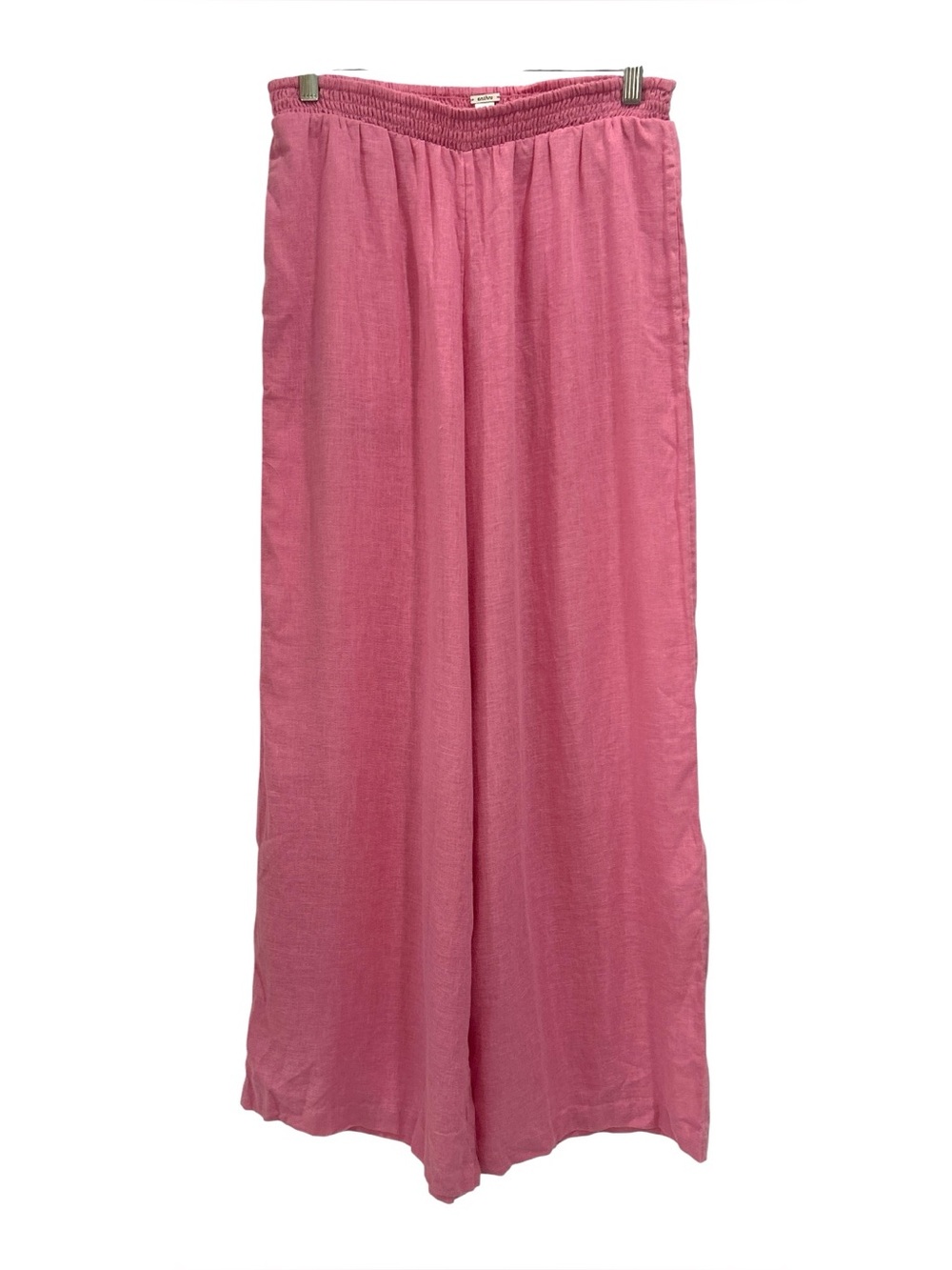 Anthropologie Pink Wide-Leg Pants - Picture 2 of 8